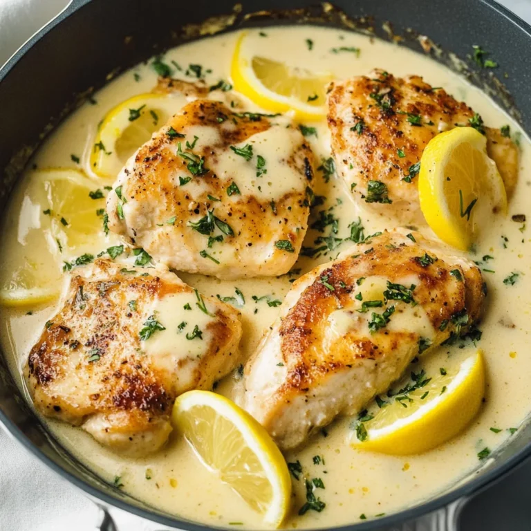 Photo of featured for Zesty Delights: Unleashing the Creamy Lemon Chicken Magic