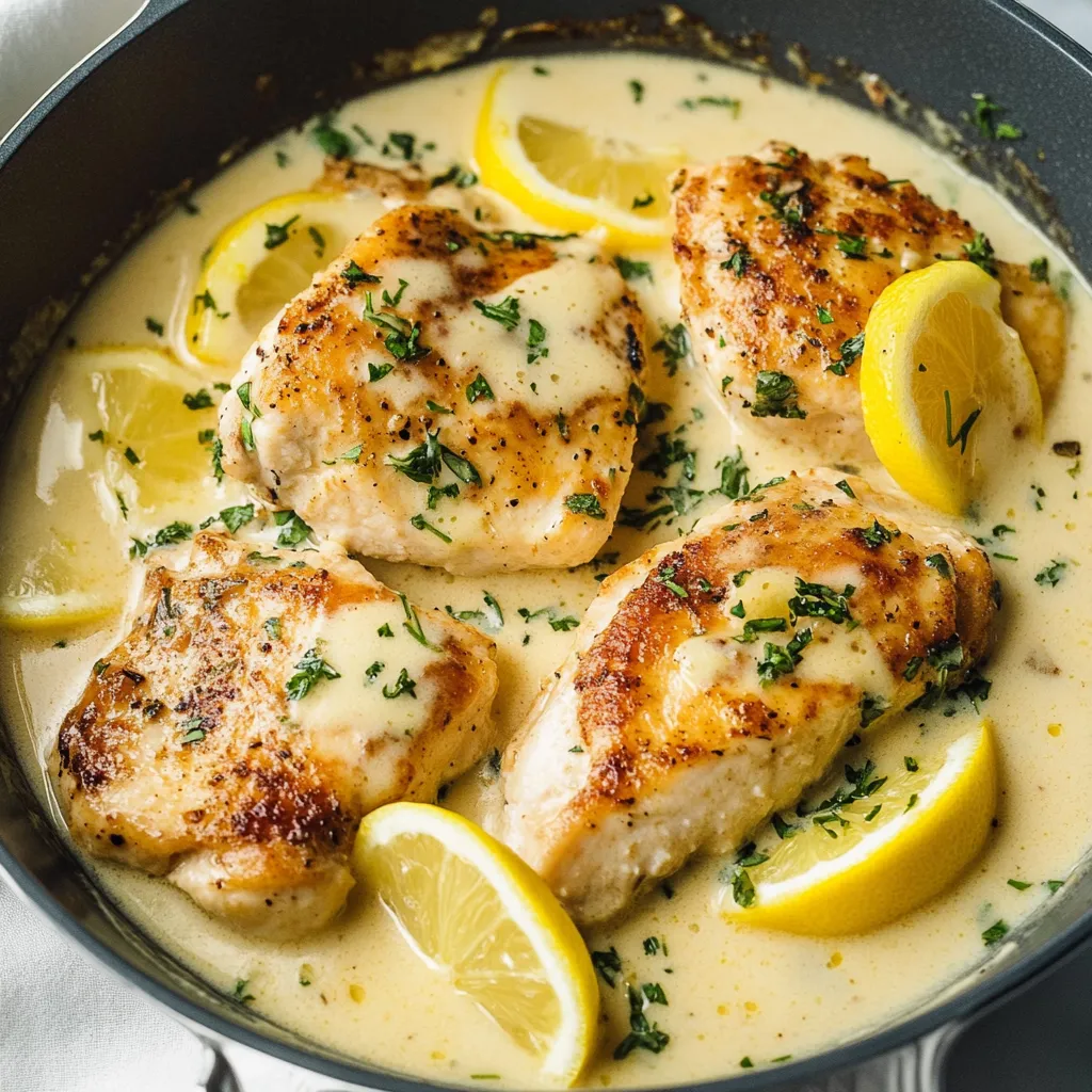 Photo of featured for Zesty Delights: Unleashing the Creamy Lemon Chicken Magic