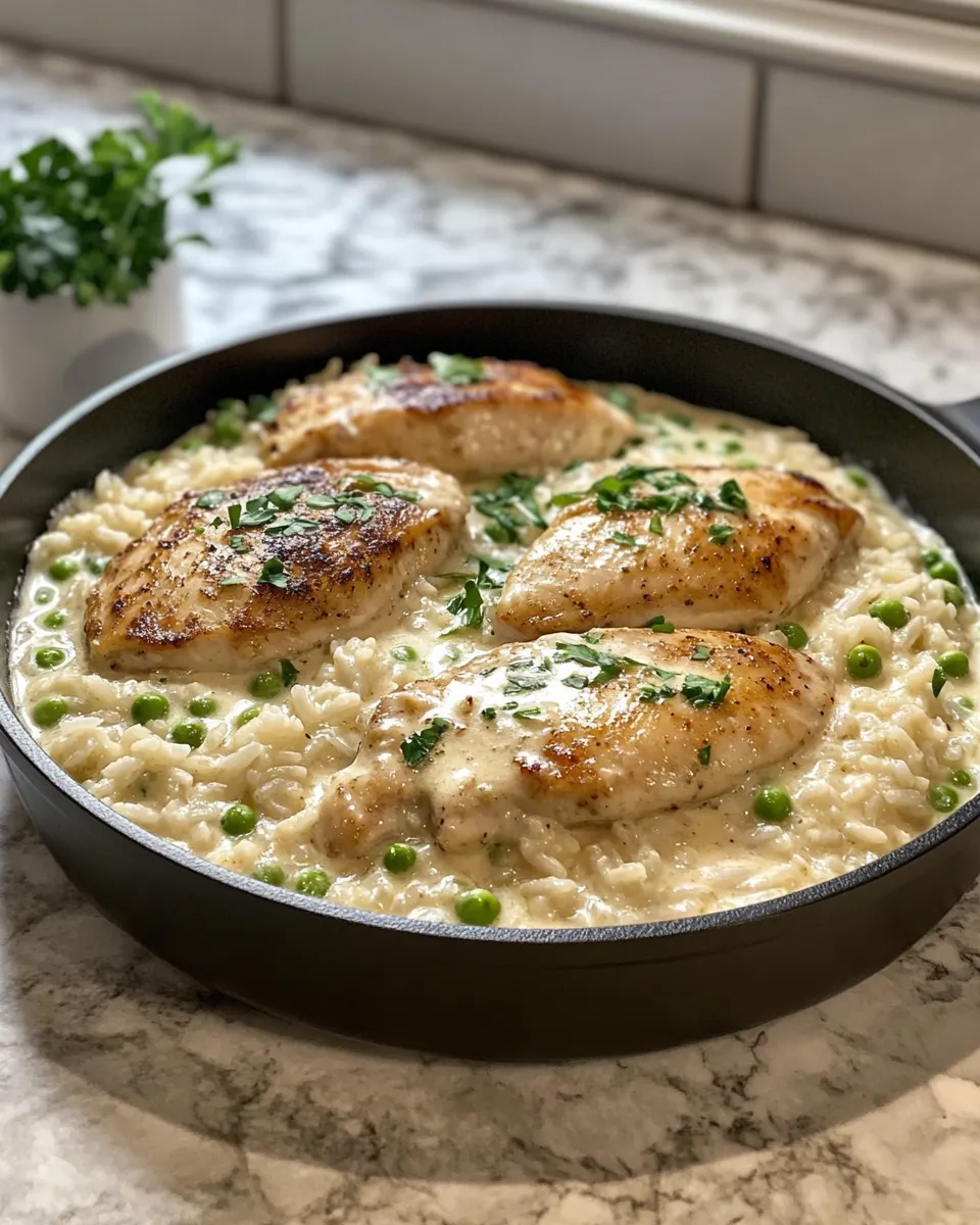 Ingredients for Indulge in Comfort: Creamy Smothered Chicken and Rice Delight