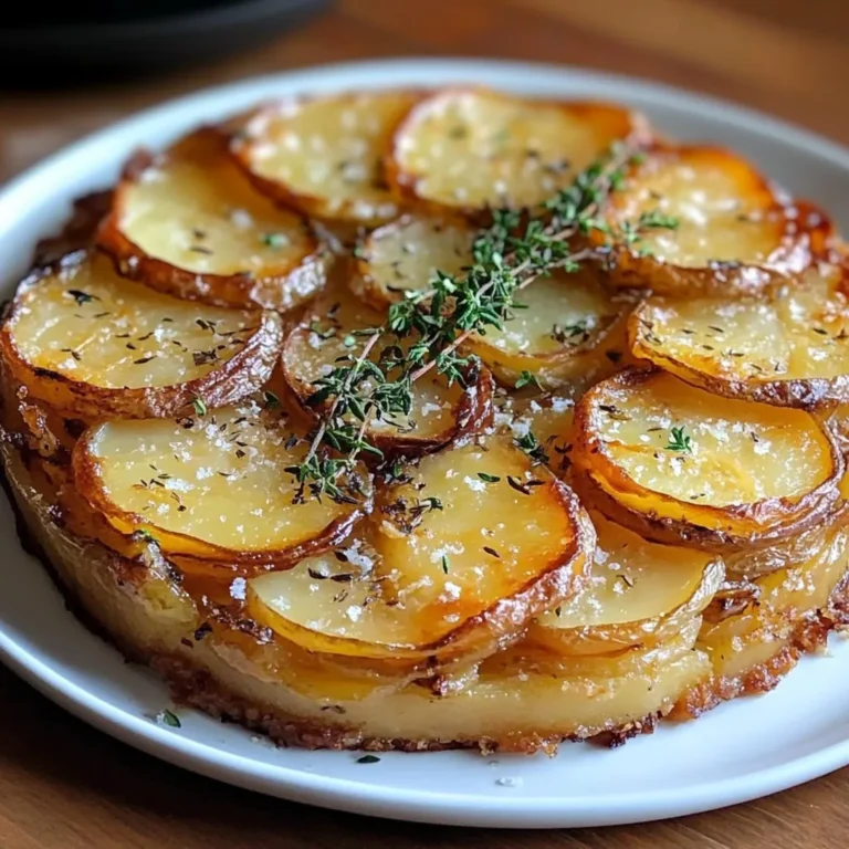 Photo of featured for Crispy Balsamic Potato Torte: A Thyme-Infused Delight