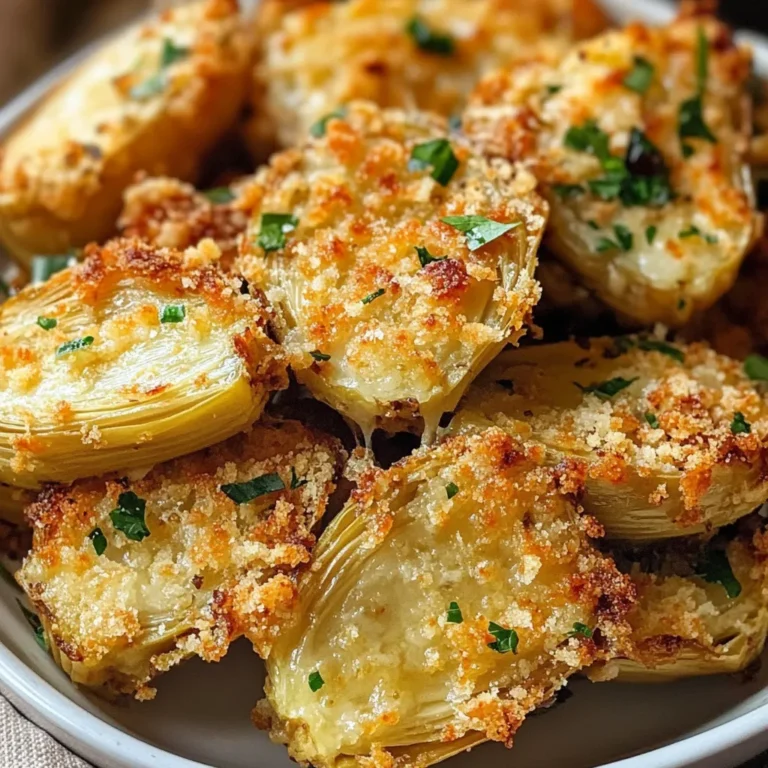 Photo of featured for Crispy Parmesan Artichoke Hearts: The Ultimate Snack You Didn’t Know You Needed