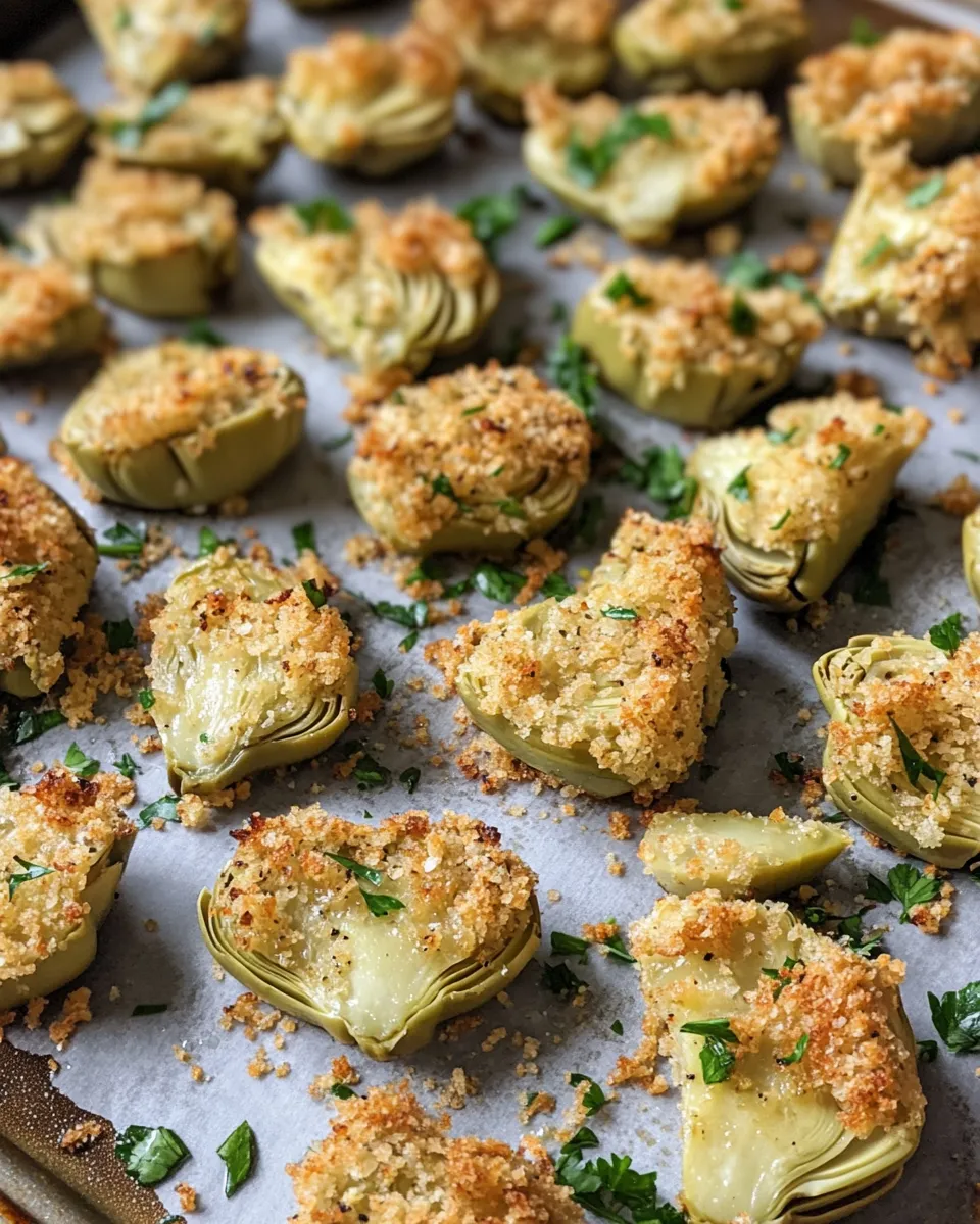 Ingredients for Crispy Parmesan Artichoke Hearts: The Ultimate Snack You Didn’t Know You Needed