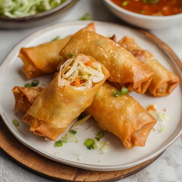 Photo of featured for Crispy Shrimp and Cabbage Egg Rolls: A Crunchy Delight You Can't Resist