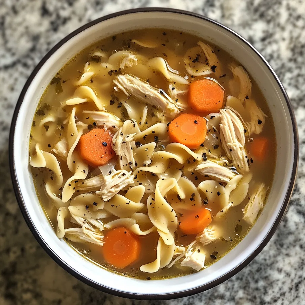 Photo of featured for Cozy Up with the Ultimate Crockpot Chicken Noodle Soup Recipe