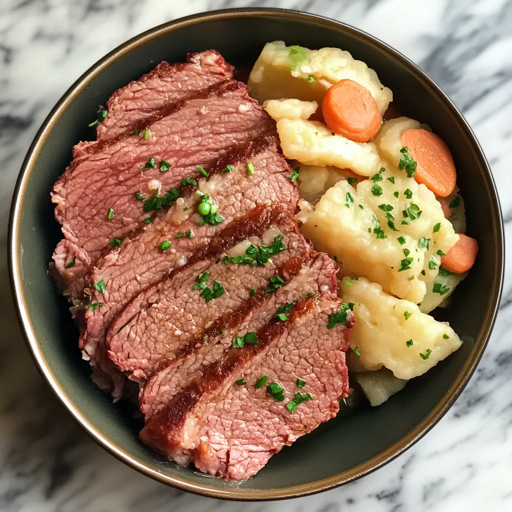 Photo of featured for Savory Simplicity: Mastering Crockpot Corned Beef for Flavorful Feasts