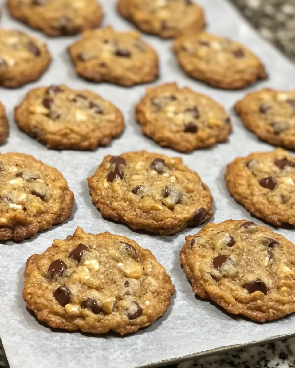 Ingredients for Irresistibly Crunchy Chocolate Chip Rice Krispie Cookies That Will Make Your Day