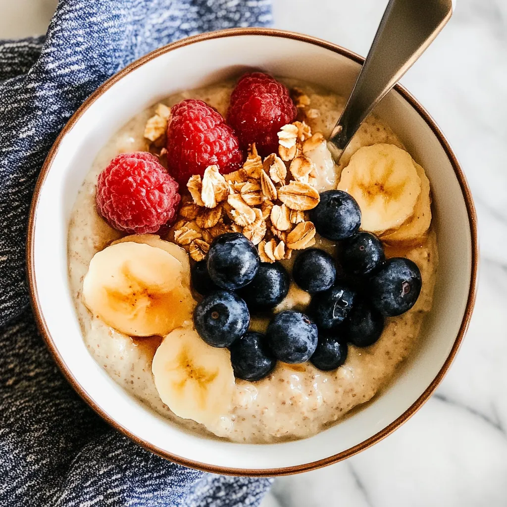 Photo of featured for Deliciously Creamy Custard Oatmeal: A Breakfast Game Changer