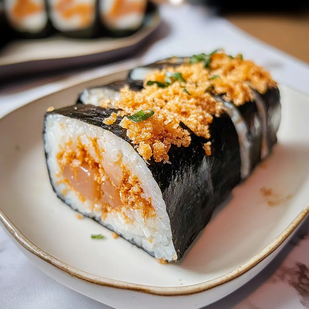 Photo of featured for Savor the Flavor: Easy Japanese Spicy Tuna Onigiri Recipe