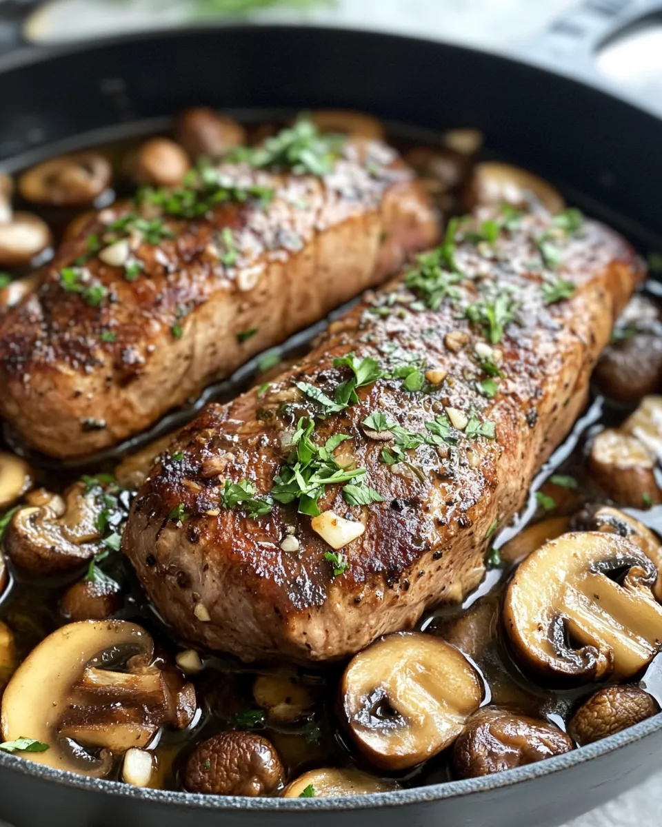 Ingredients for Savor the Flavor: Easy Mushroom Pork Tenderloin Recipe You’ll Love