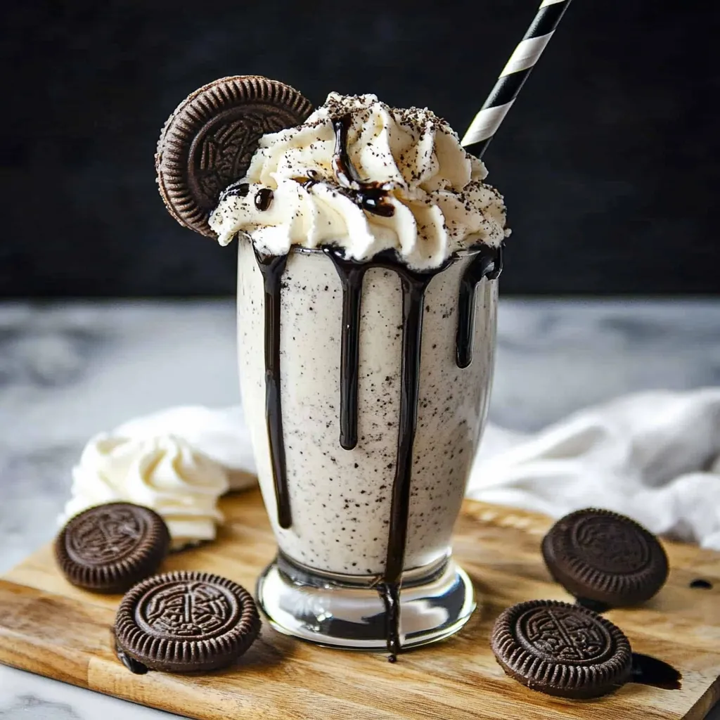 Photo of featured for Sip into Bliss with This Easy Oreo Milkshake Recipe