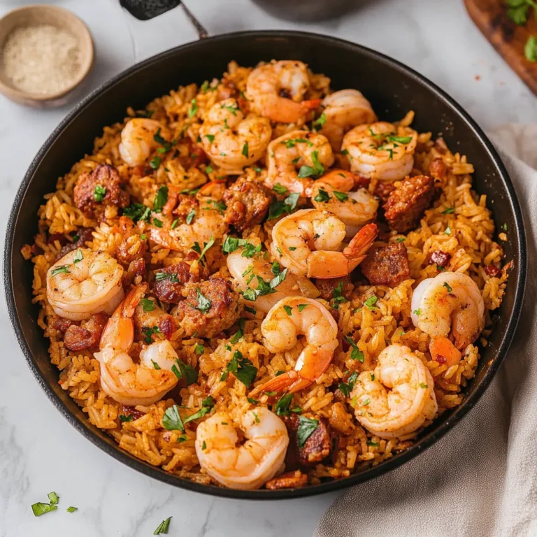 Photo of featured for Savory Simplicity: Easy Shrimp and Sausage Dirty Rice Delight