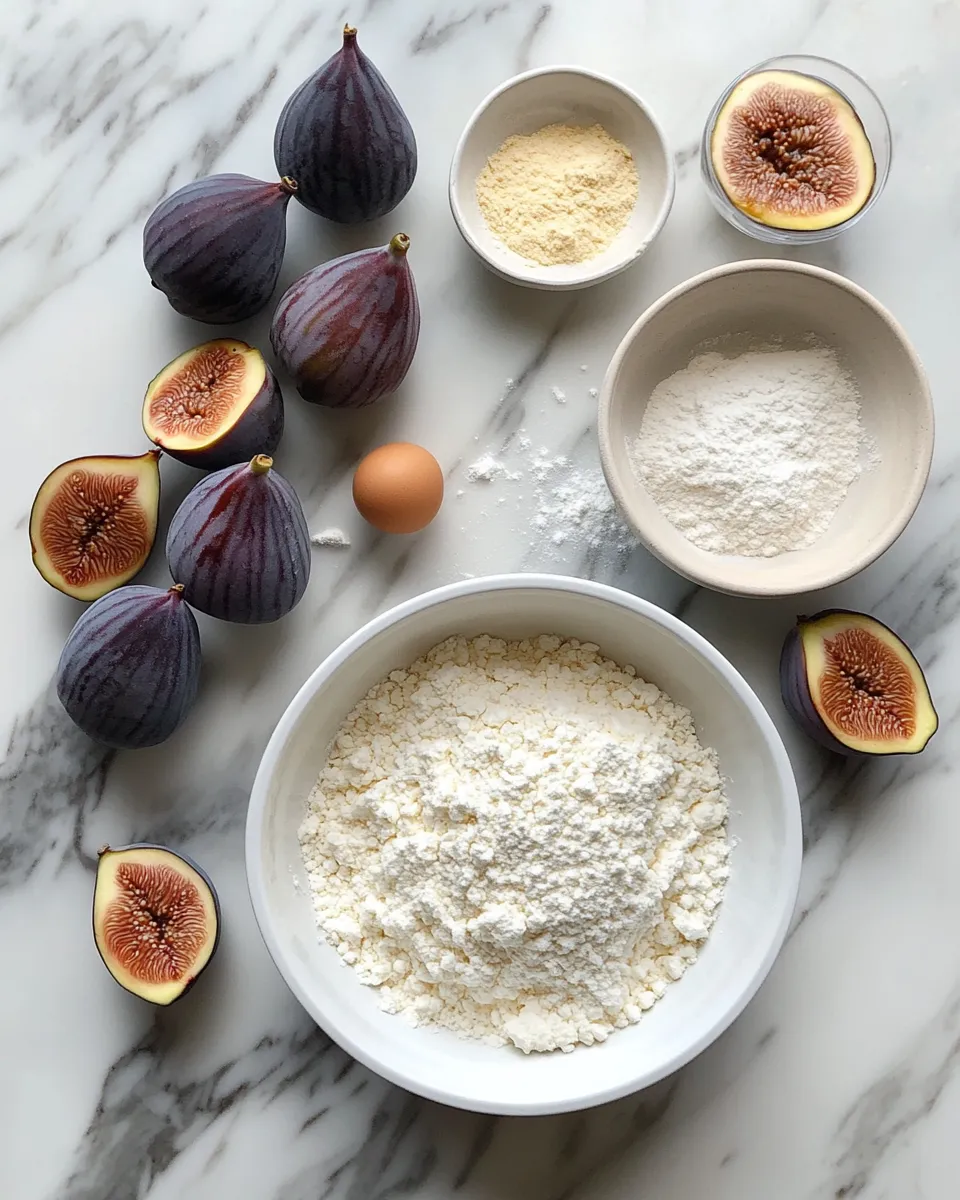 Ingredients for Irresistibly Sweet: Mastering the Perfect Fig Cake Recipe