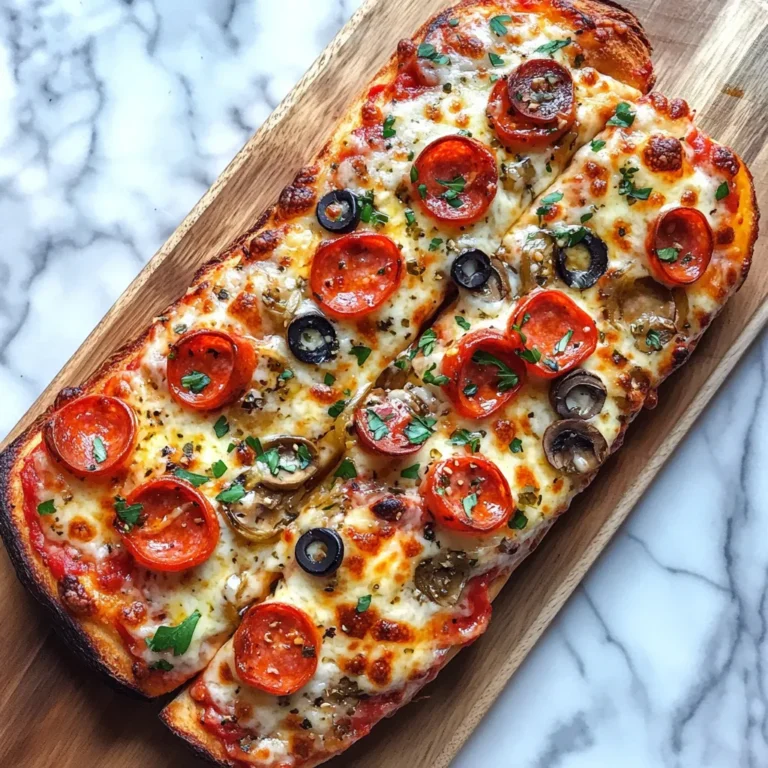 Photo of featured for Savor the Crunch: Irresistible French Bread Pizza Recipes You Need to Try