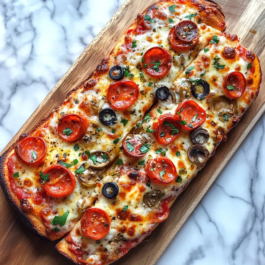 Photo of featured for Savor the Crunch: Irresistible French Bread Pizza Recipes You Need to Try