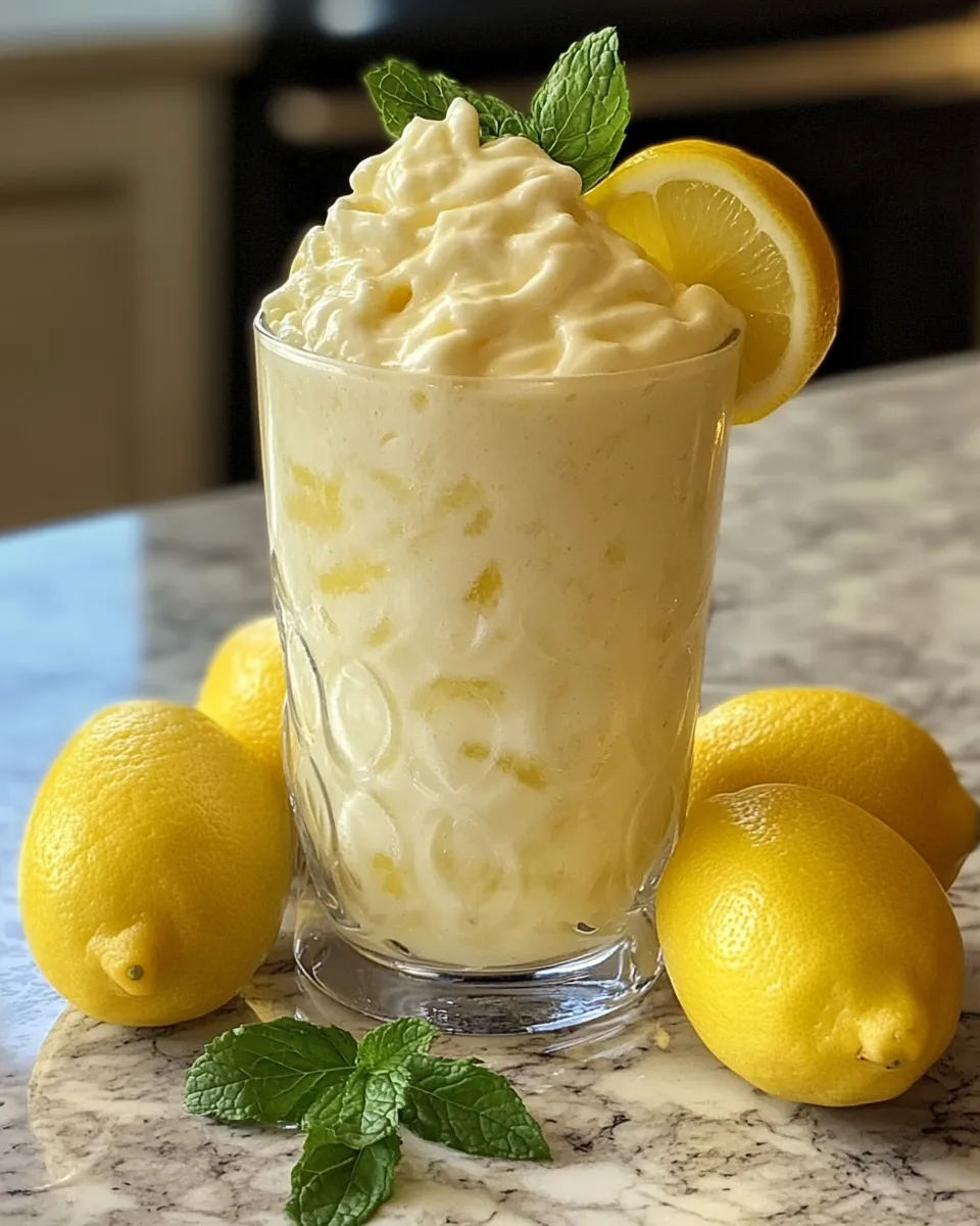 Ingredients for Chill Out with the Ultimate Frozen Creamy Lemonade Delight