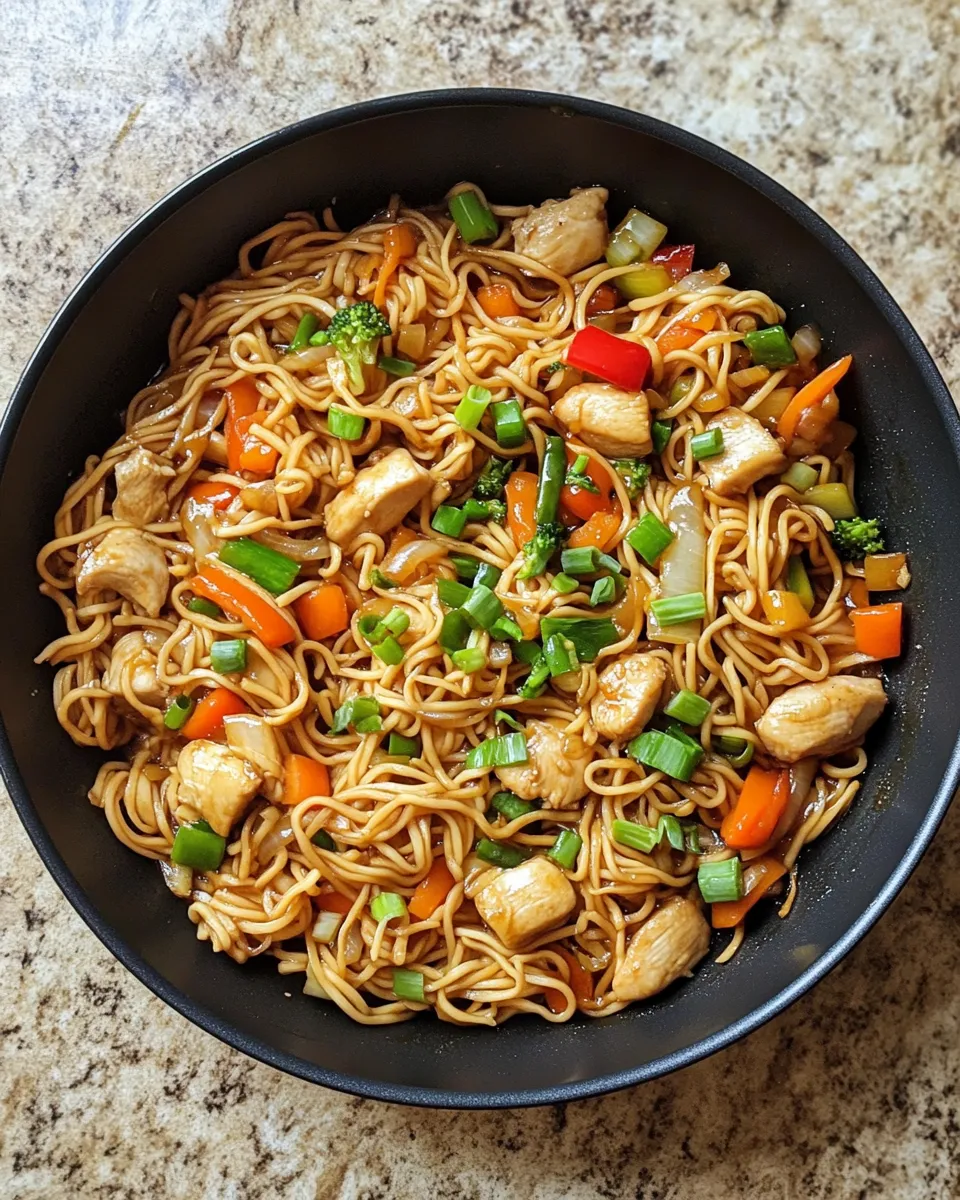 Ingredients for Savor the Flavor: Irresistible Garlic Chicken Lo Mein Recipe You’ll Love