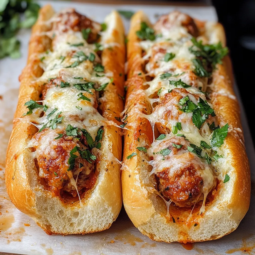 Photo of featured for Savor the Flavor: Irresistible Garlic Toast Meatball Subs