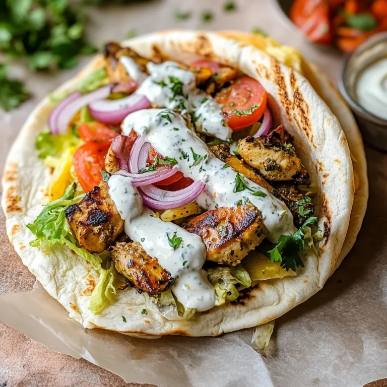 Photo of featured for Savor the Flavor: The Ultimate Greek Chicken Gyros Experience