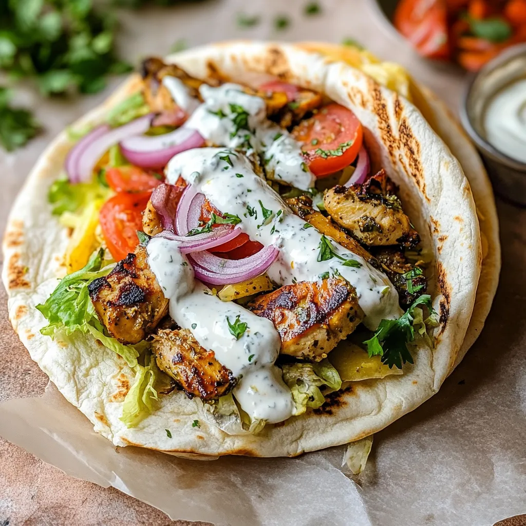 Photo of featured for Savor the Flavor: The Ultimate Greek Chicken Gyros Experience