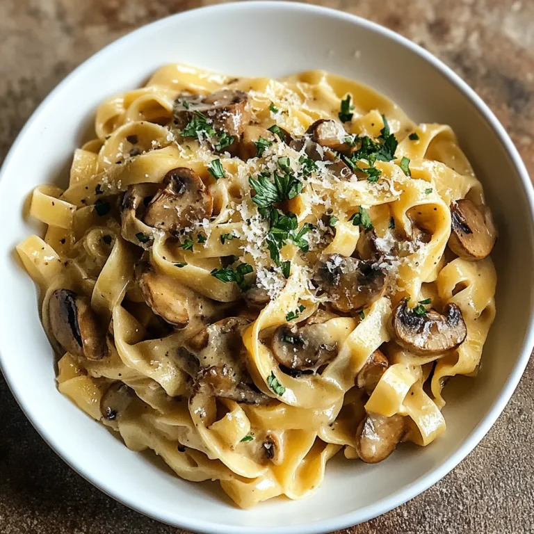 Photo of featured for Indulge in Creamy Gruyere Pasta with Sweet Caramelized Leeks and Savory Mushrooms