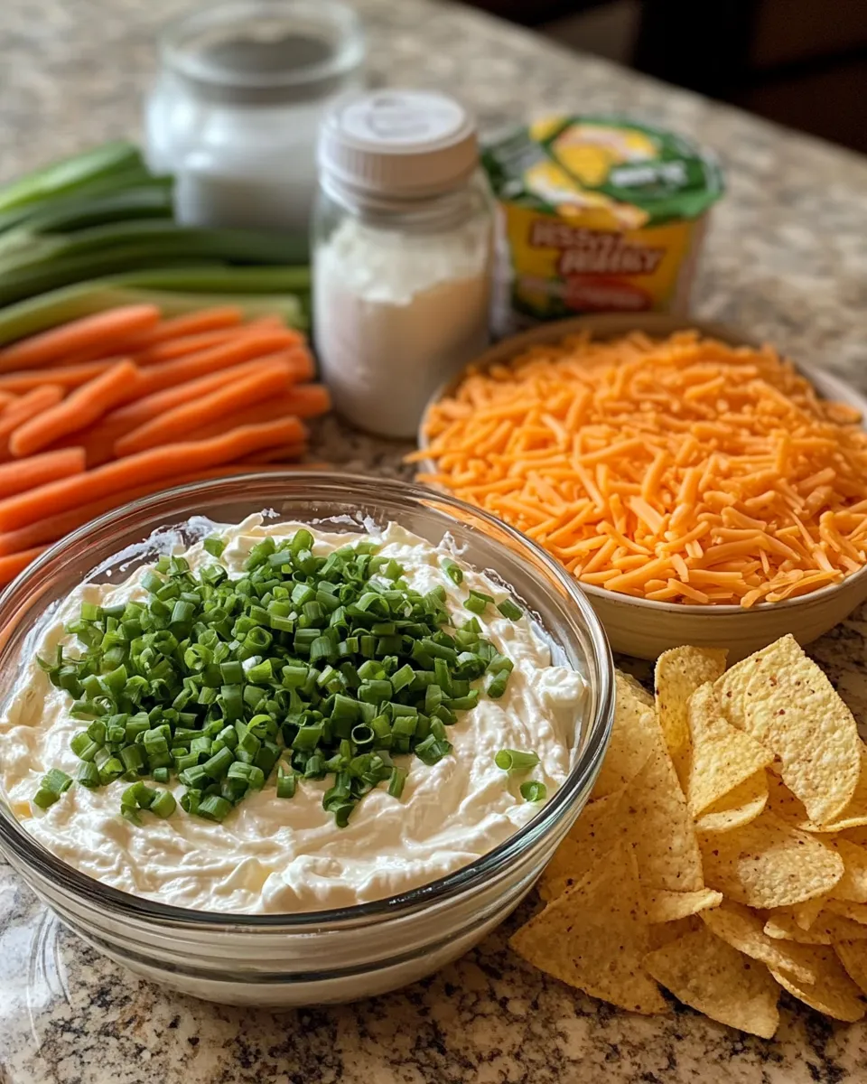 Ingredients for Dive into Deliciousness with Hissy Fit Dip: The Ultimate Party Pleaser