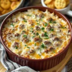 Photo of featured for Savor the Flavor: Irresistible Hot Sausage Beer Cheese Dip Recipe