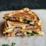 Photo of featured for Spice Up Your Dinner with Jalapeno Popper Steak Quesadilla Delights