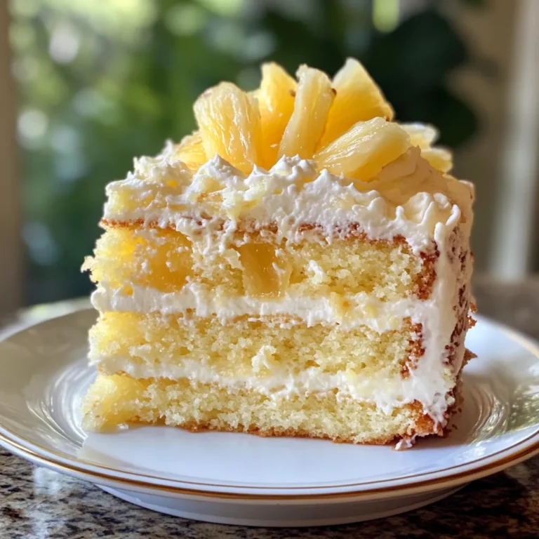 Photo of featured for Dive into Juicy Pineapple Heaven Cake: A Slice of Tropical Bliss