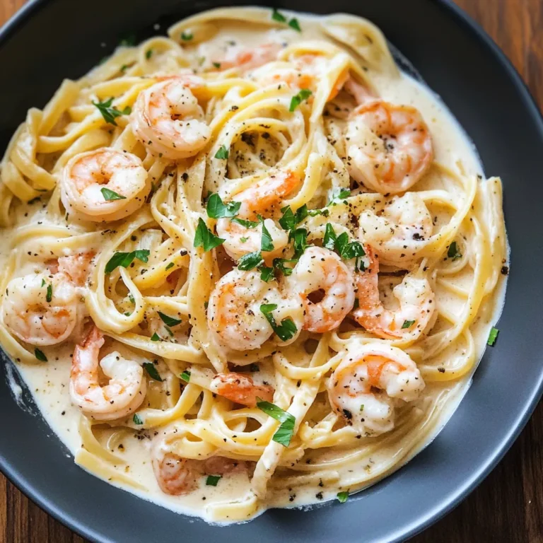 Photo of featured for Indulge in Decadence: Perfect Linguine in Shrimp Cream Recipe