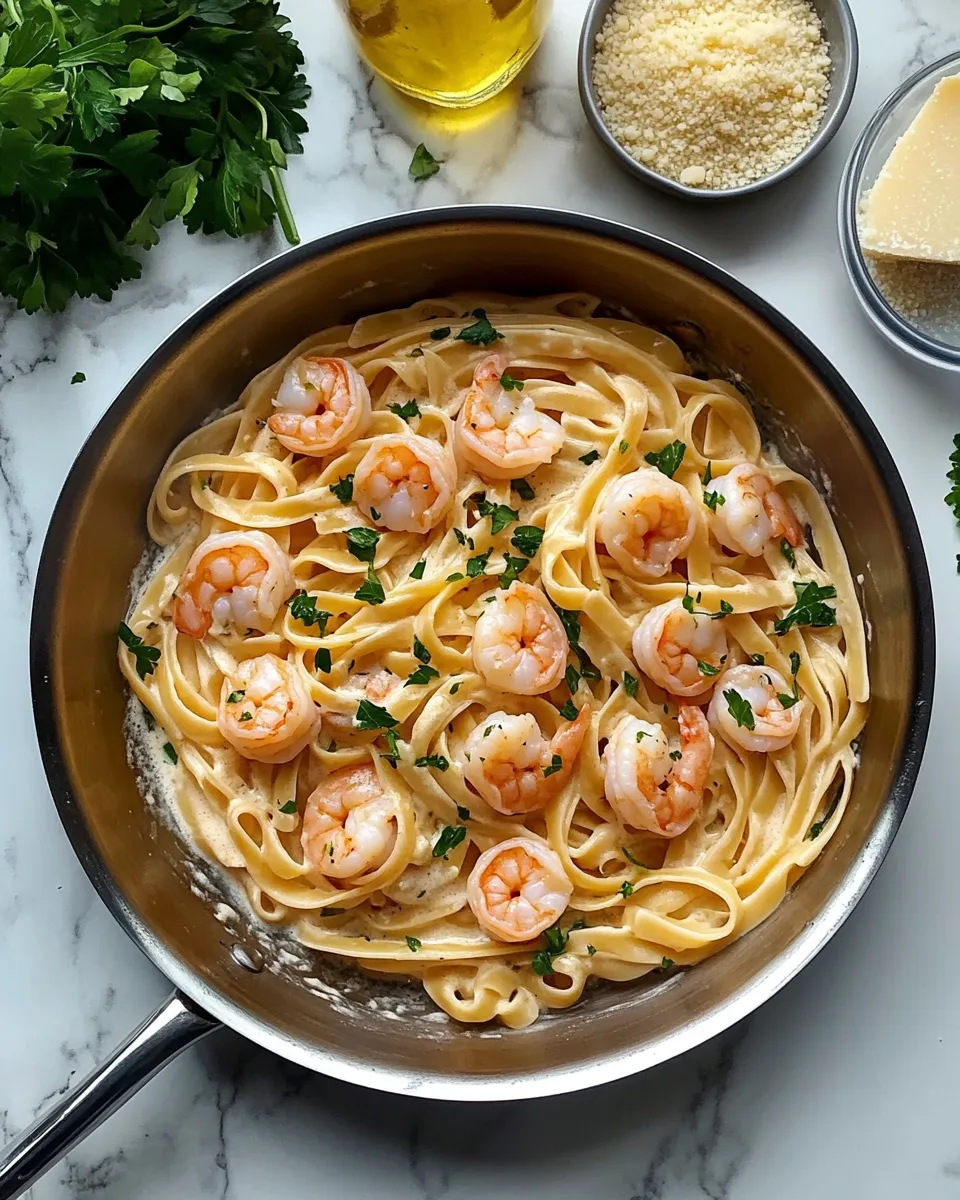 Ingredients for Indulge in Decadence: Perfect Linguine in Shrimp Cream Recipe