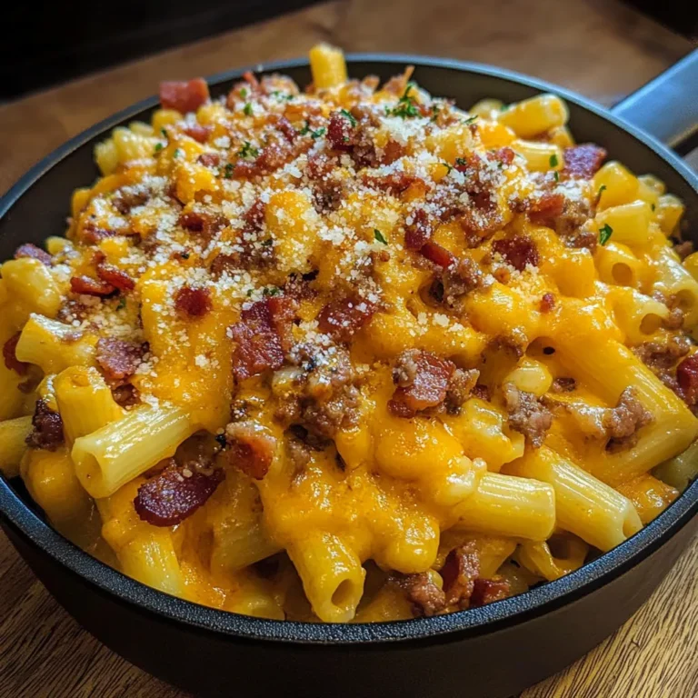Photo of featured for Indulge in Flavor: Loaded Bacon Cheeseburger Pasta That Will Wow Your Taste Buds