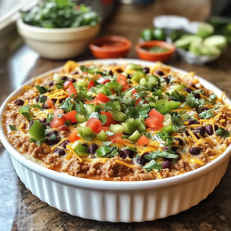 Photo of featured for Ultimate Loaded Slow Cooker Taco Dip: A Game Day Must-Have