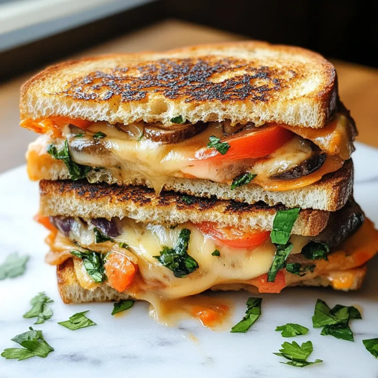 Photo of featured for Ultimate Loaded Veggie Grilled Cheese Sandwiches that Will Melt Your Heart