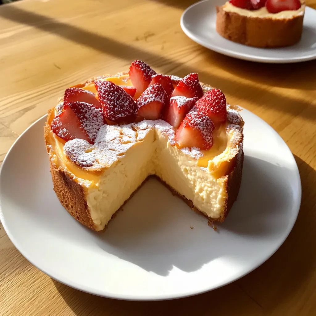 Photo of featured for Savor the Creamy Delight of Loaf Pan Basque Cheesecake