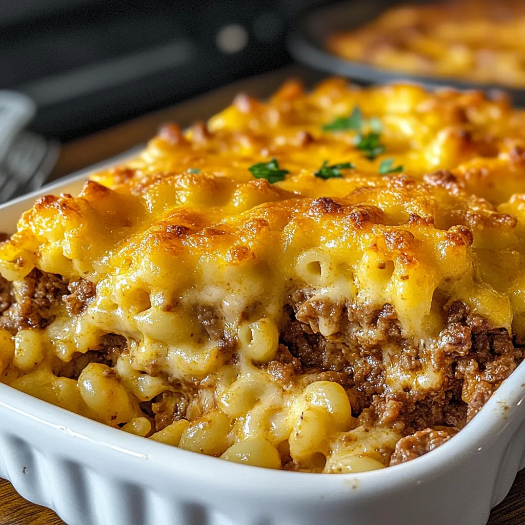 Photo of featured for Ultimate Comfort: Mac and Cheese Meatloaf Casserole Delight