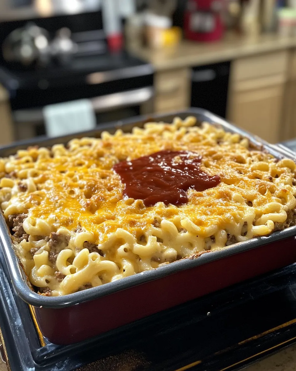 Ingredients for Ultimate Comfort: Mac and Cheese Meatloaf Casserole Delight