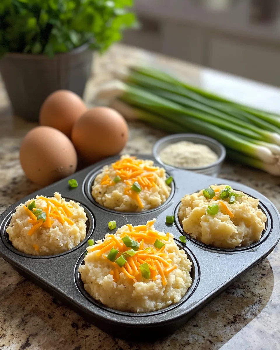 Ingredients for Muffin Magic: Transform Your Mashed Potatoes into Delicious Bites