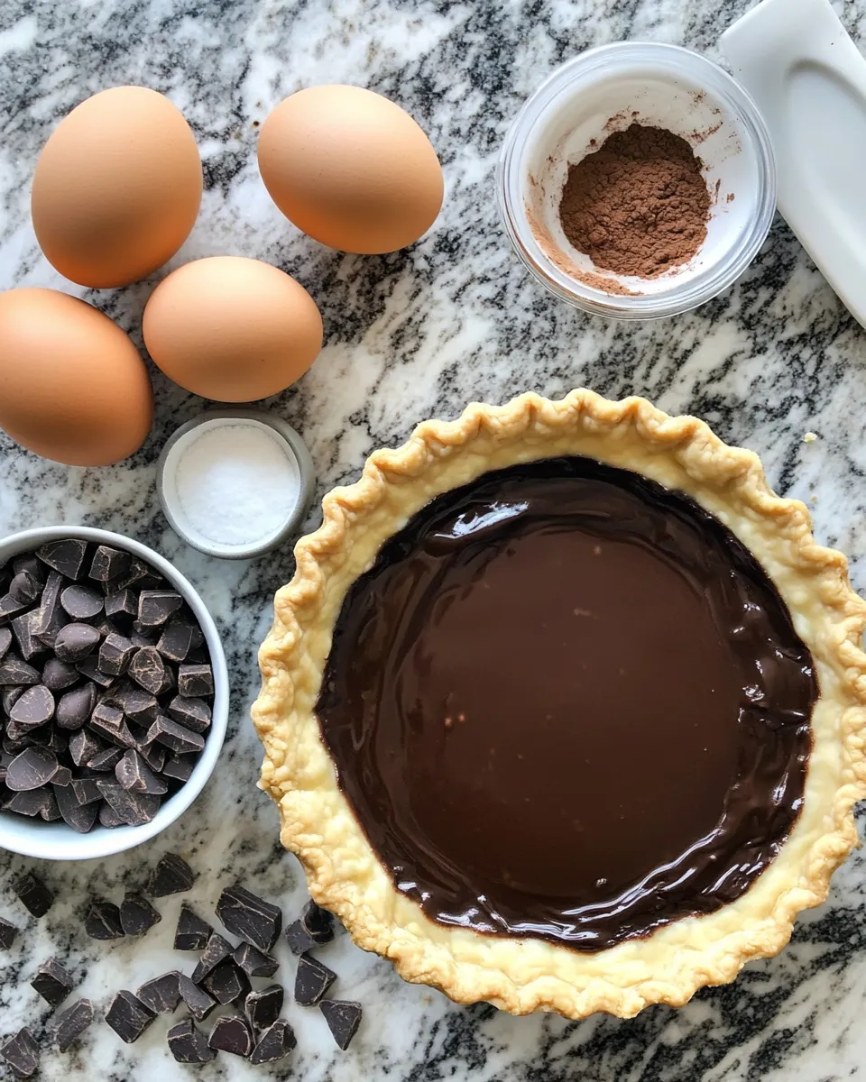 Ingredients for Indulge in Decadence: The Irresistible Allure of Mexican Chocolate Pie