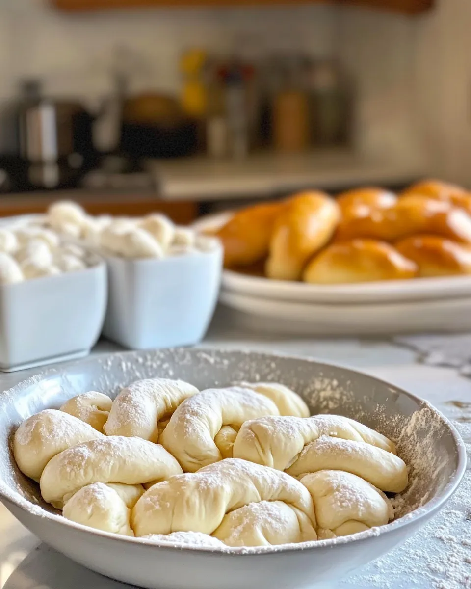 Ingredients for Twisted Indulgence: Dive into Mozzarella Stuffed Pretzels