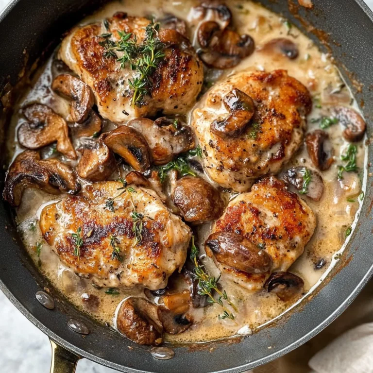 Photo of featured for Savor the Flavor: Irresistible Mushroom Sauce with Bacon and Thyme