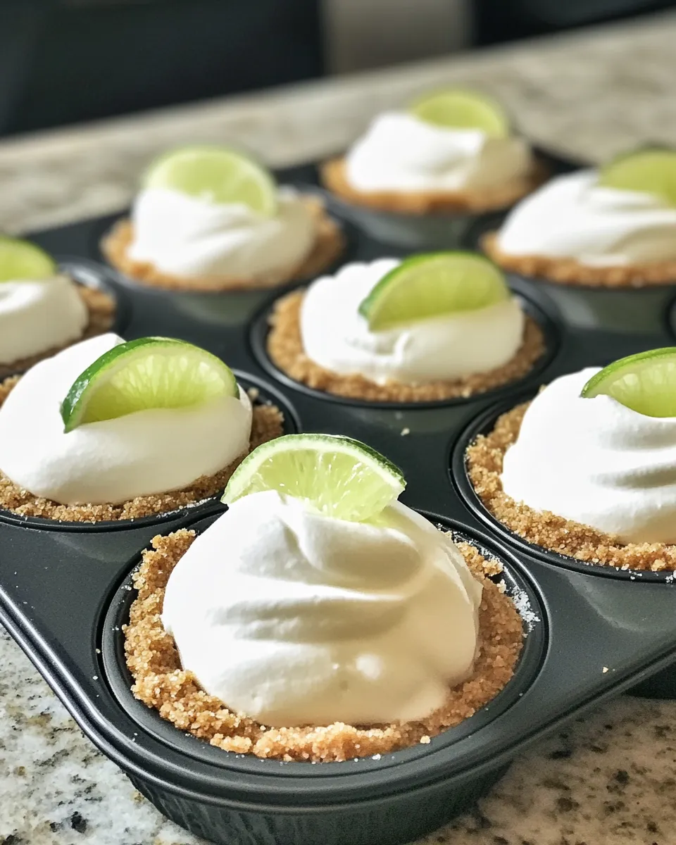 Ingredients for Zesty Bliss: No-Bake Mini Key Lime Pies That Wow Your Taste Buds