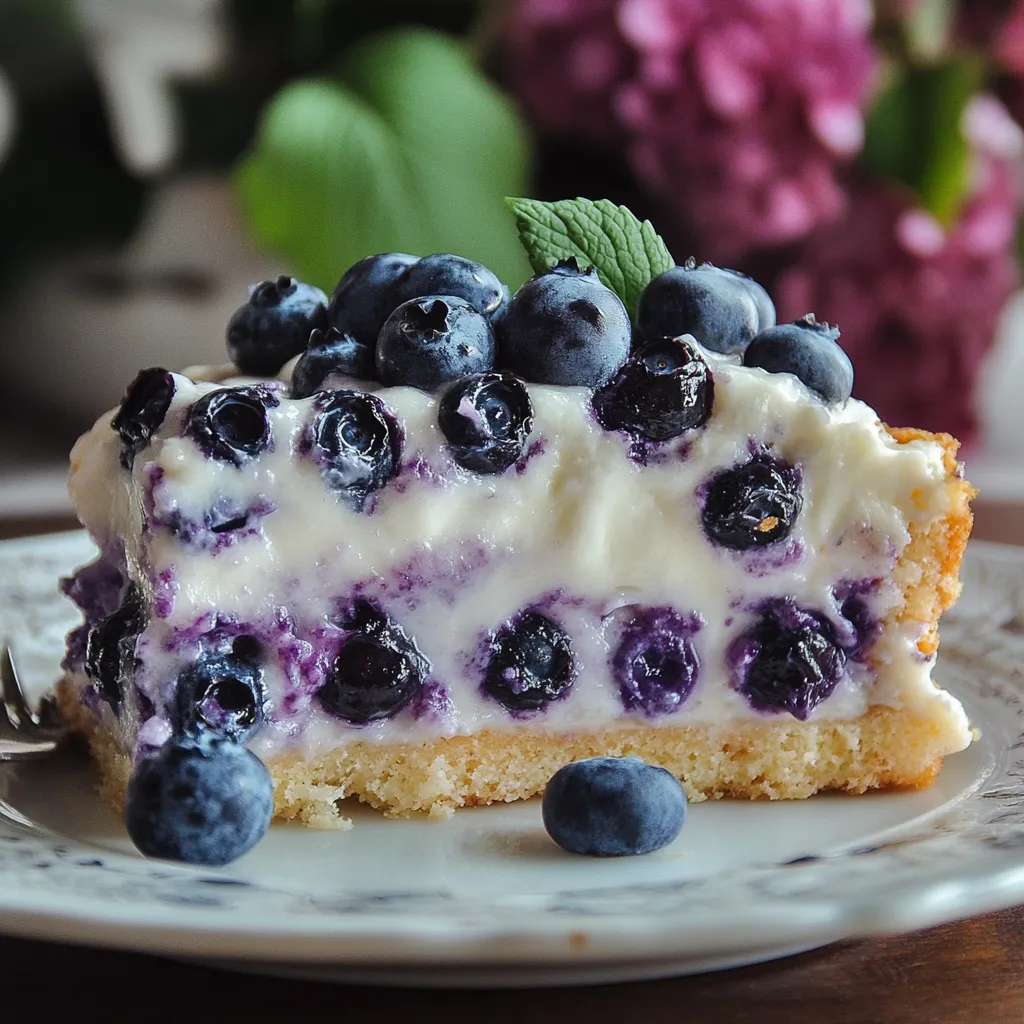 Photo of featured for Heavenly Nova Scotia Blueberry Cream Cake: A Slice of Summer Bliss