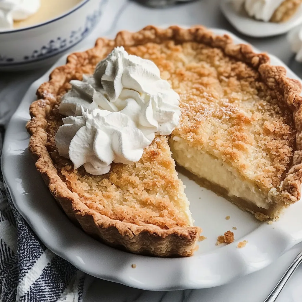 Photo of featured for Savor the Sweetness of Tradition: Irresistible Old-Fashioned Coconut Pie