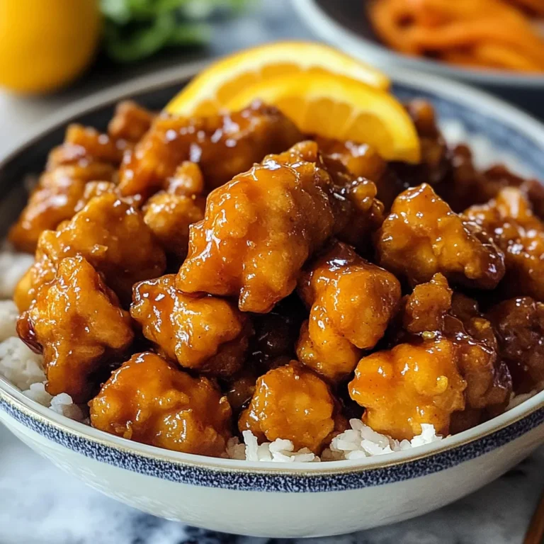 Photo of featured for Savor the Sweet and Tangy Delight of Orange Chicken