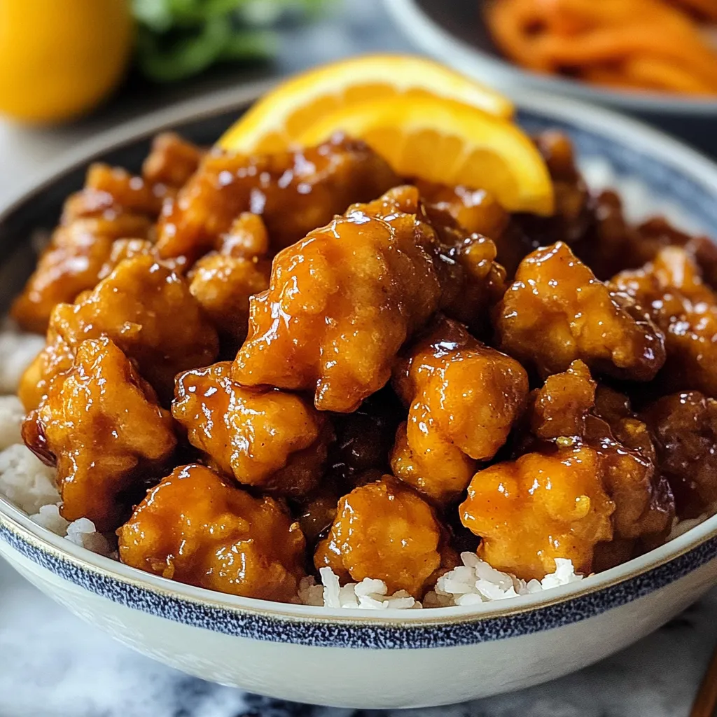 Photo of featured for Savor the Sweet and Tangy Delight of Orange Chicken