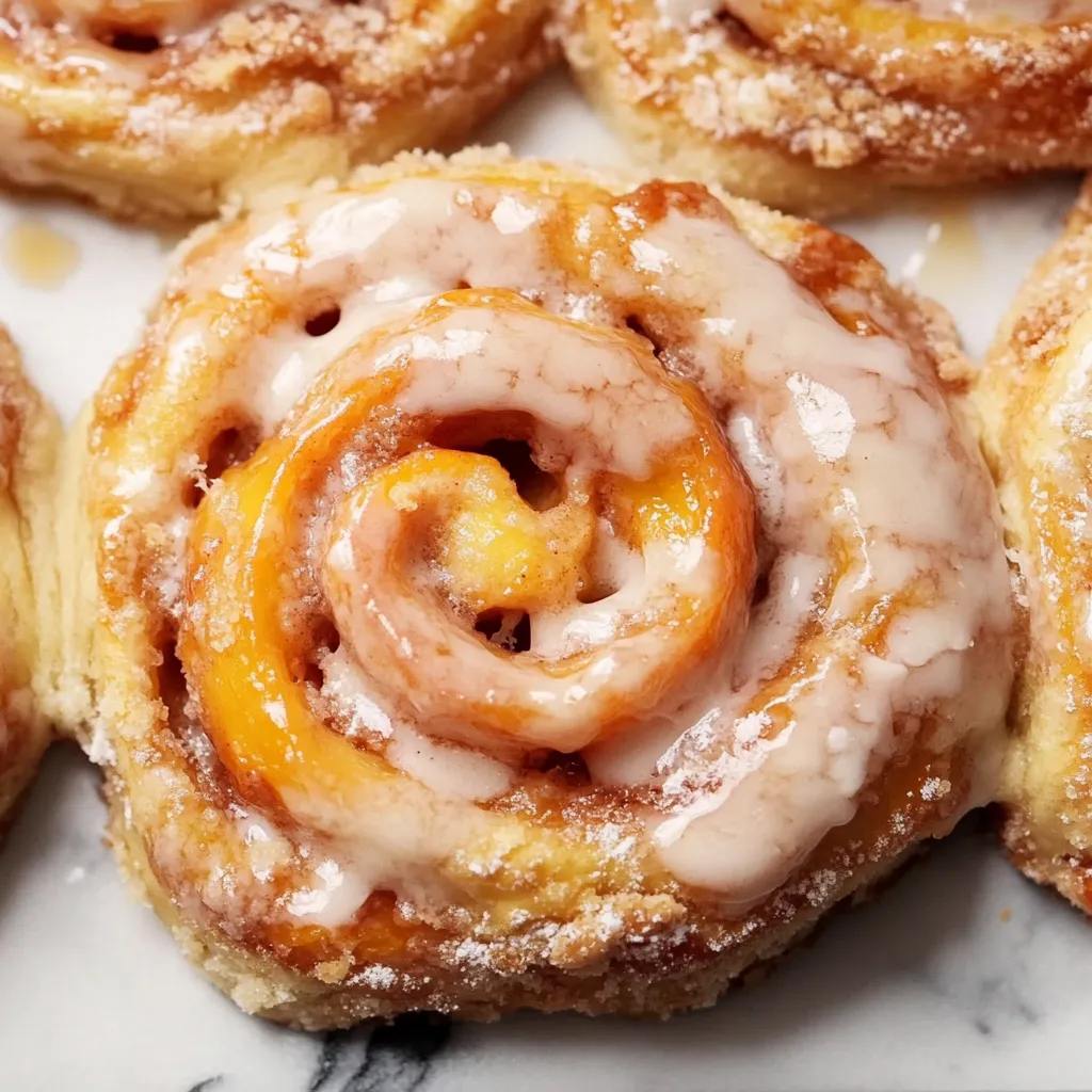 Photo of featured for Irresistible Peach Cobbler Cinnamon Rolls: A Sweet Twist on a Classic Treat
