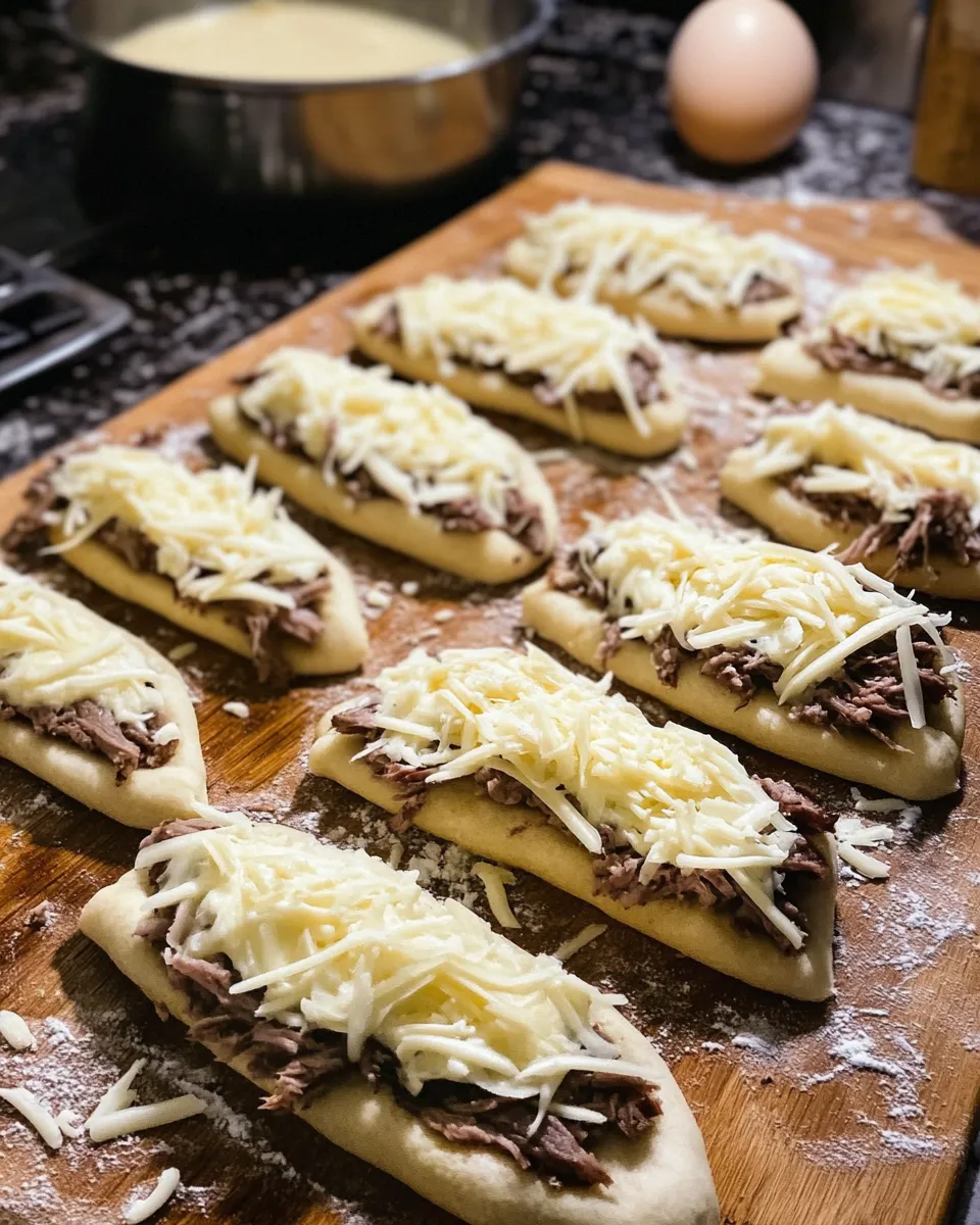 Ingredients for Philly Cheesesteak Stuffed Cheesy Breadsticks: A Mouthwatering Twist on a Classic Favorite