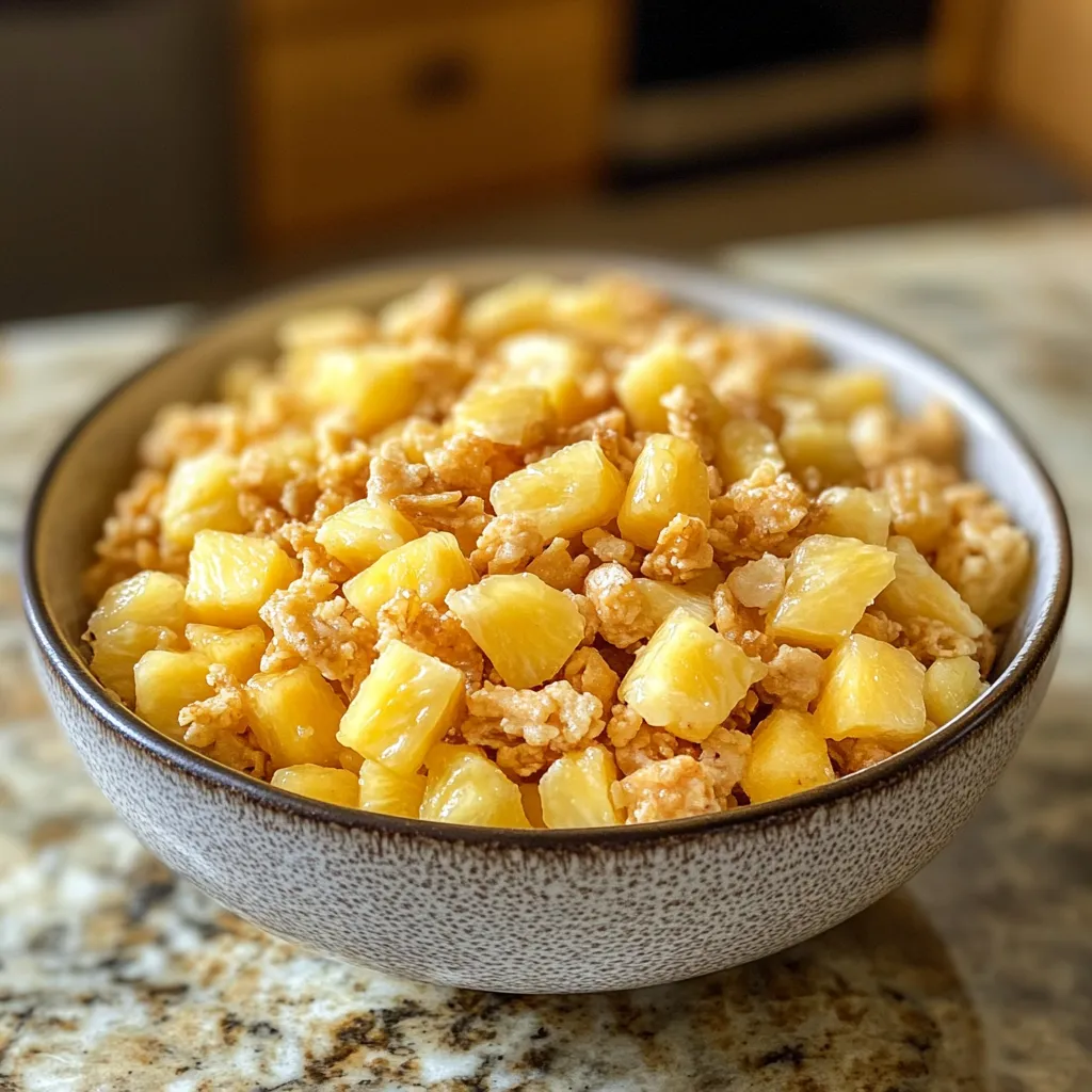 Photo of featured for Unleash the Tropical Delight of Pineapple Crunch