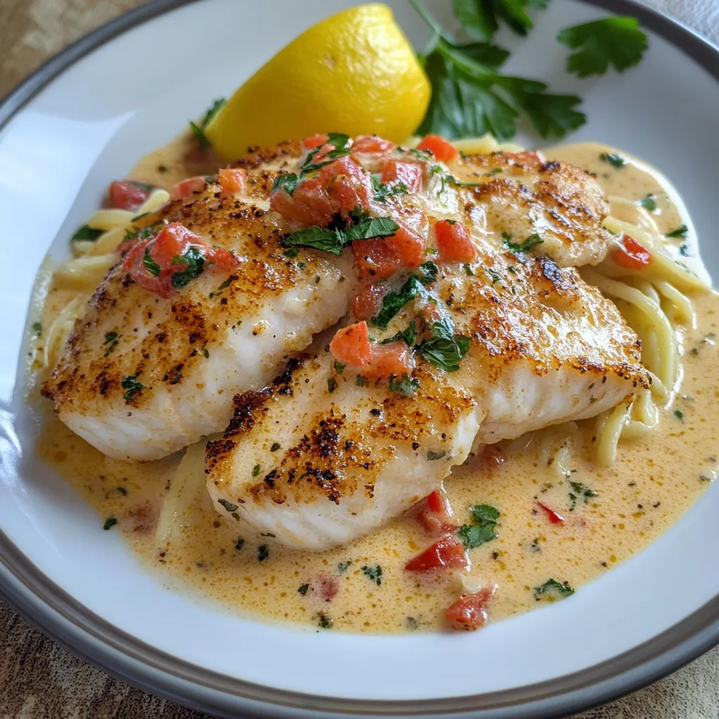 Photo of featured for Savor the Flavors: Red Snapper with Decadent Crawfish Cream Sauce