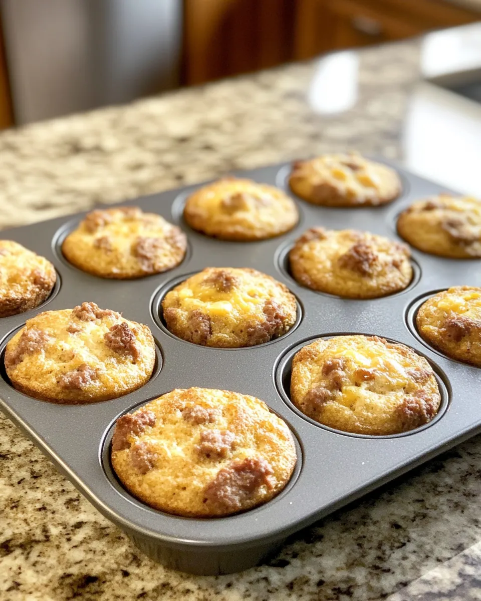 Ingredients for Sausage Pancake Muffins: A Deliciously Savory Breakfast Treat
